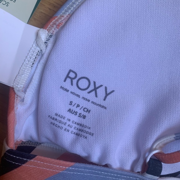 NWT Roxy Bikini Top - Picture 5 of 6
